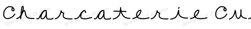 Charcaterie Cursive字体转换